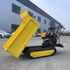 Robuster Mini-Dumper mit Handantrieb für den Materialtransport