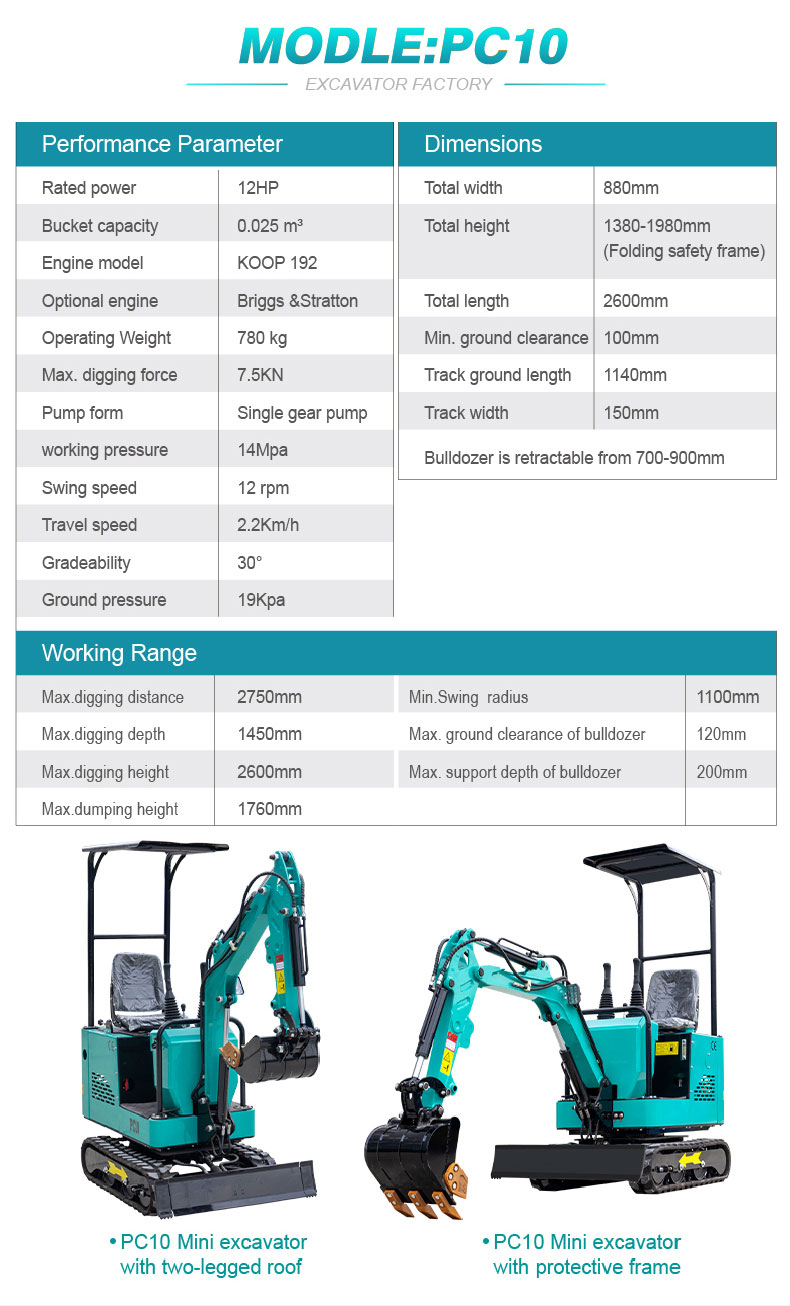  PC10 Minibagger