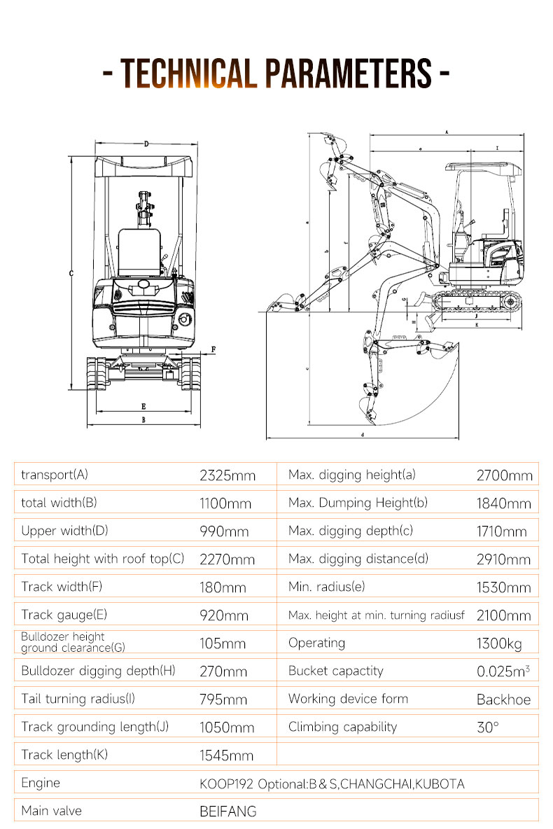 HT13 Minibagger