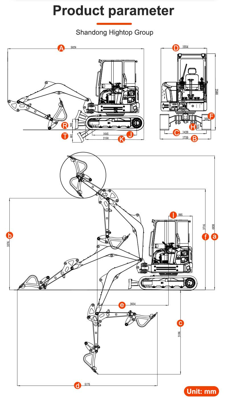  4,5T Kleinbagger